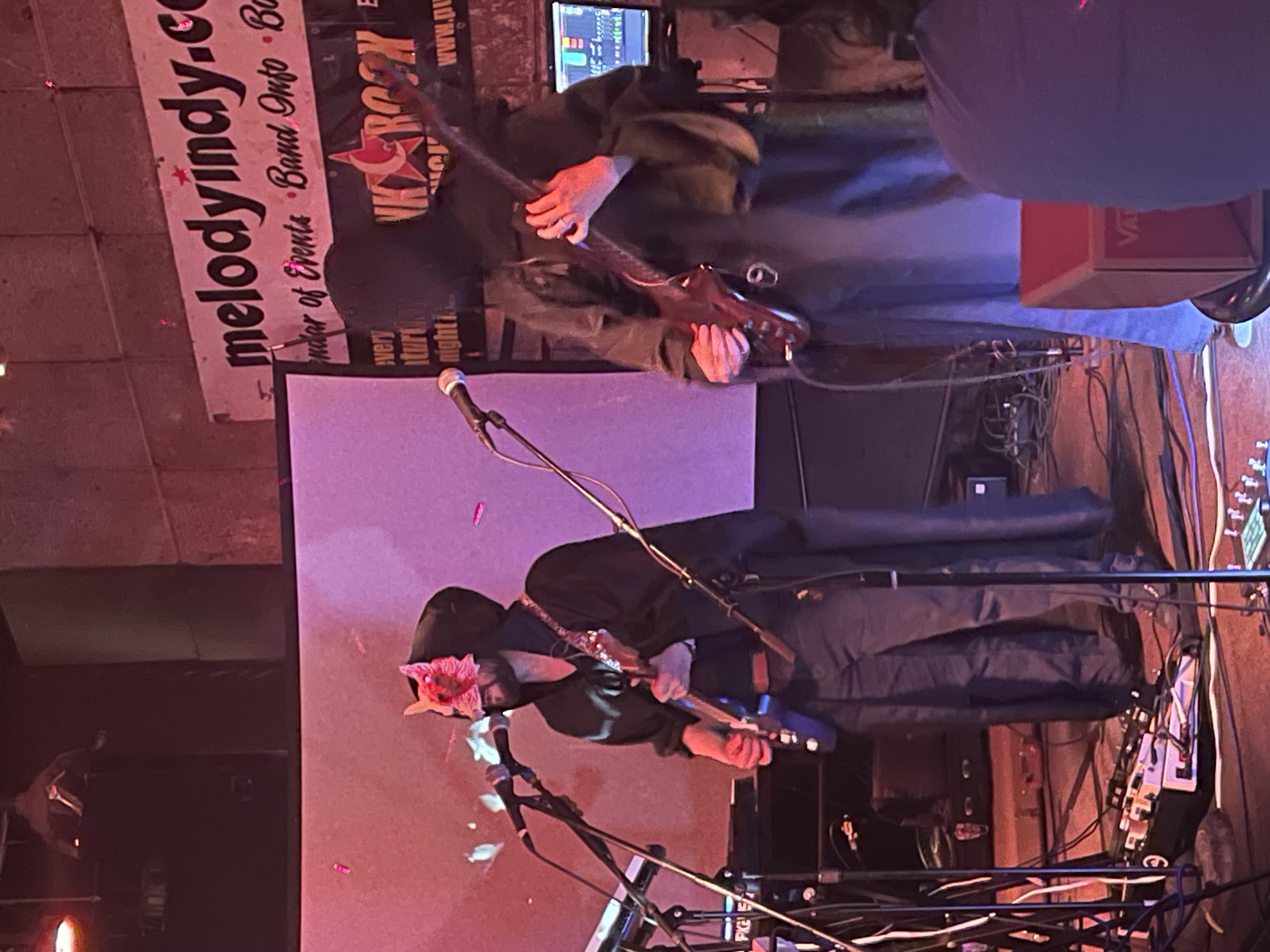 Vantablak performing at Melody Inn Indianapolis